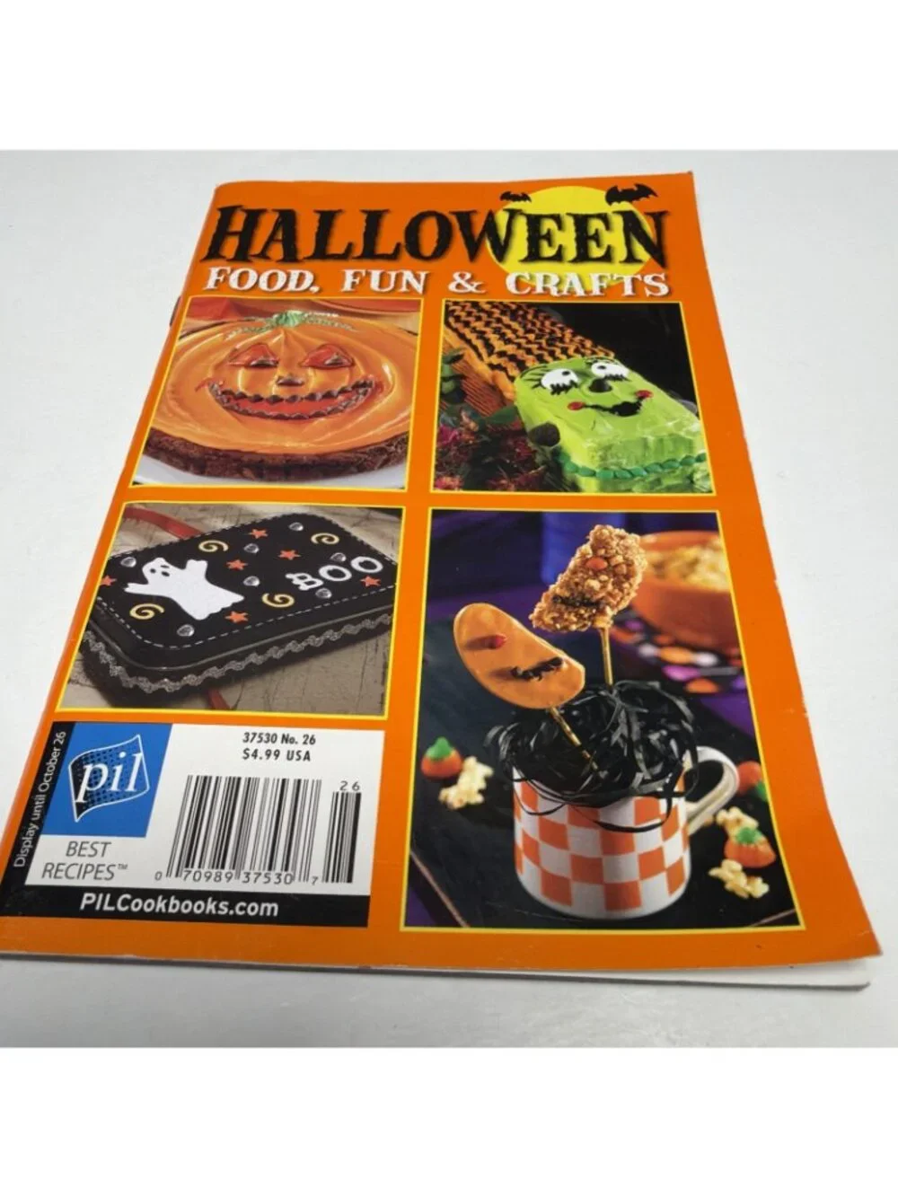 Halloween Food Fun Crafts Lot of 5 Mini Cookbook Recipes Snack Books See Photos